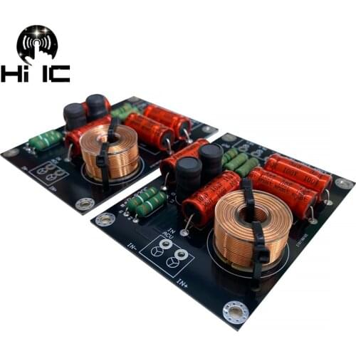 1pcs /2pcs Updated New Multi Speaker 3 Unit Audio Frequency Divider 3 Way Crossover Filters