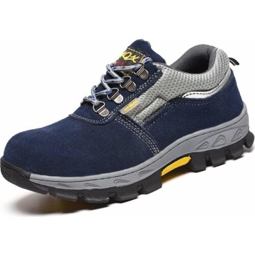 2020 Fashion Warm Winter Work Boots Safety Shoes Men Working Sneakers Men Shoes Indestructible Male Shoes Adult Safety Work Shoe