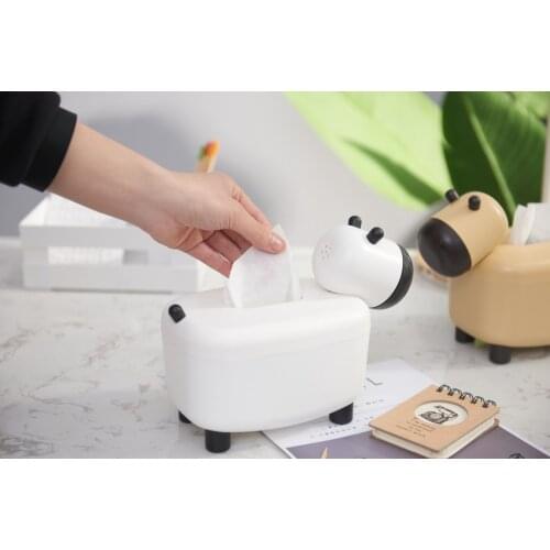 Paper towel box draw paper box toothpick box household dining room kitchen creative home simple lovely cartoon kitchen napkins