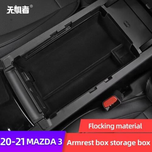 For Mazda3 Mazda 3 2020 2021 Central Control storage box Armrest box storage box car accessories