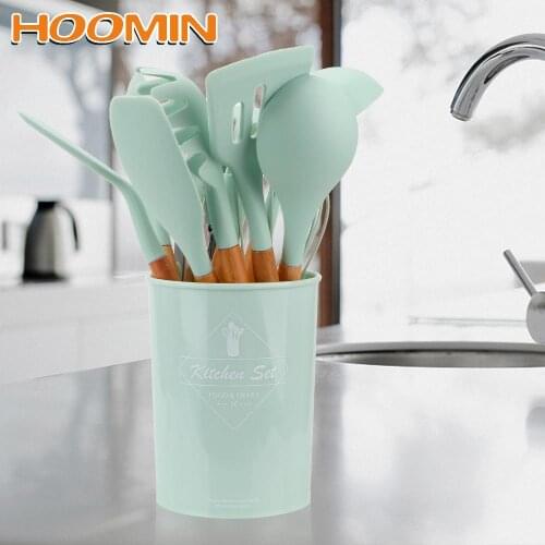 Силиконовые наборы кухонных принадлежностей HOOMIN China At AliExpress