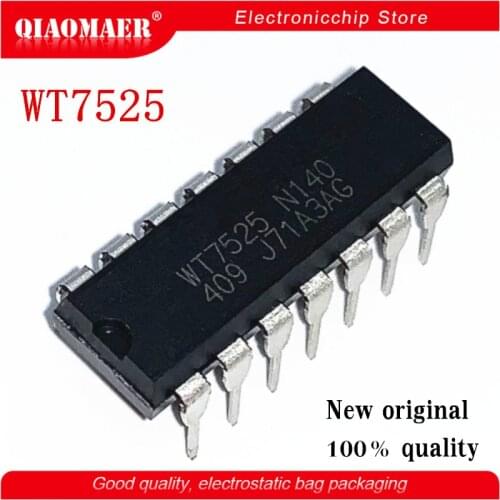 10pcs/lot WT7525 N140 WT7525N140 DIP-14 Integrated circuit