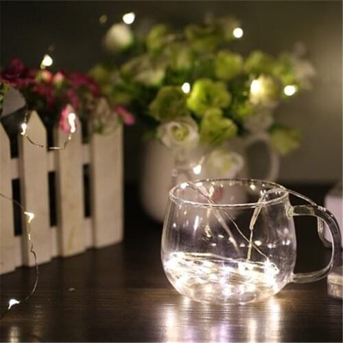 JUNJUE LED String Lights With Transparent Wire