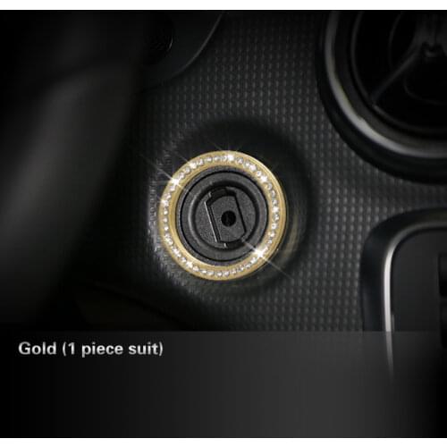 KJAUTOMAX For B200 B180 B260 CLA GLA GLS450 Crystal Decoration Car Styling Air conditioning outlet ring Door bolt Lid Logo Frame