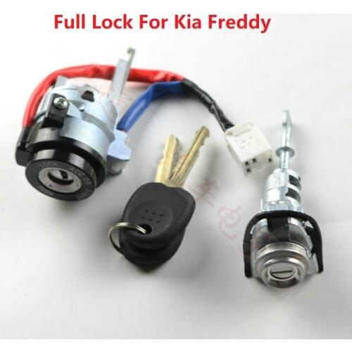 Best Quality Full car lock For KIA Freddy ignition lock left front door control door lock core