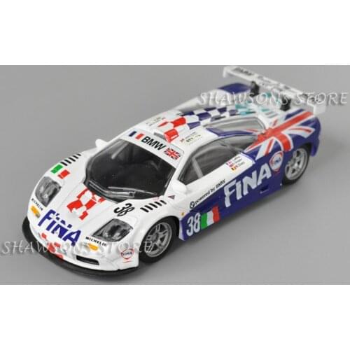 1:43 Scale Diecast Model Car Toys GTR Racing Team Painting Miniature Replica Collections