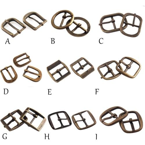 Metal Antique Bronze Buckle 1" Pin buckle Center Bar Buckle Adjuster Buckles Belt Strap Purse Buckles Bag Buckle Lanyards buckle