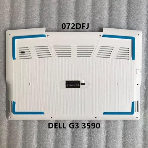 For Dell G3 3590 lower cover bottom shell white laptop shell 72DFJ 072DFJ