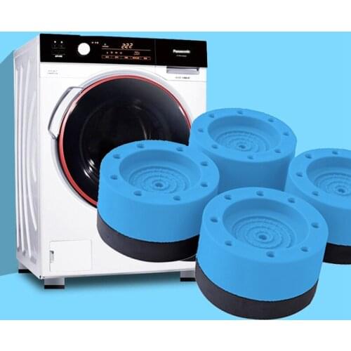 For 4PCS Anti Vibration Feet Pads Washing Machine Rubber Mat Anti-Vibration Pad Dryer Fixed Non-Slip Pad