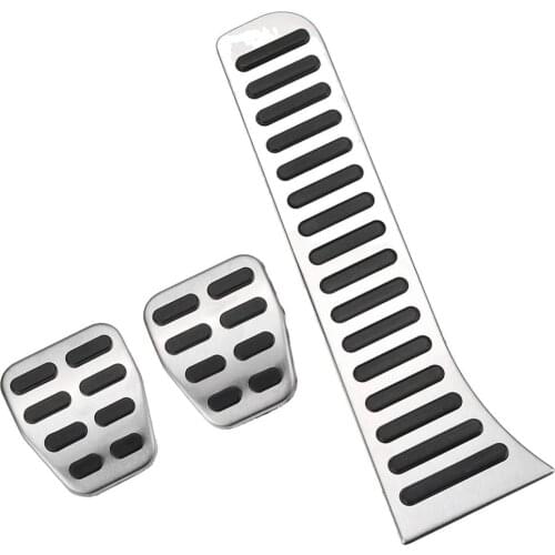 Durable Automatic Car Nonslip Gas Brake Pedal Cover Professional Non-Slip Performance Foot Pedal Pads for VW GOLF MK5 MK6