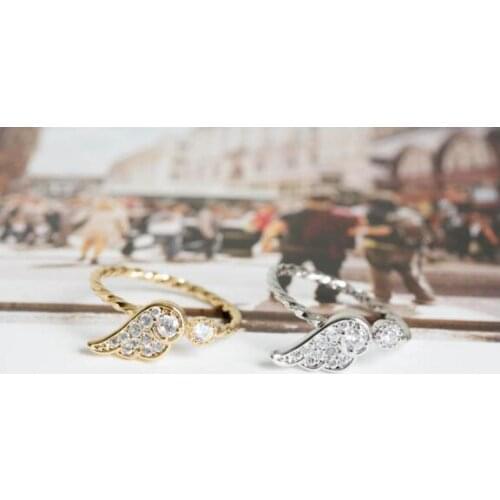 Drop shipping-Angel Wing Ring