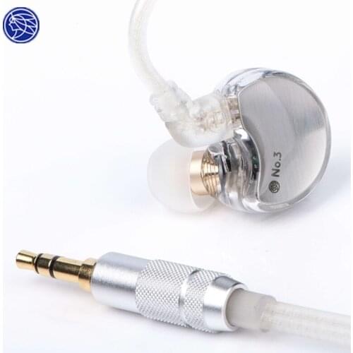 TFZ No.3 Hi-end / Ti Third Generation Unit In-Ear phones Dynamic Driver 0.78mm 2pin plug IEMs Transparent HiFi Detachable