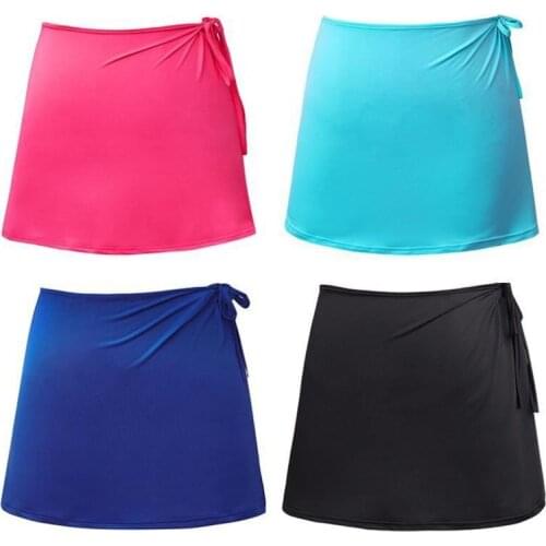 Womens Track And Field Skirt High Waist A Line Womens Tennis Skirt Yoga Running Skirt Bandage Sports Skirt Tracksuit Woman