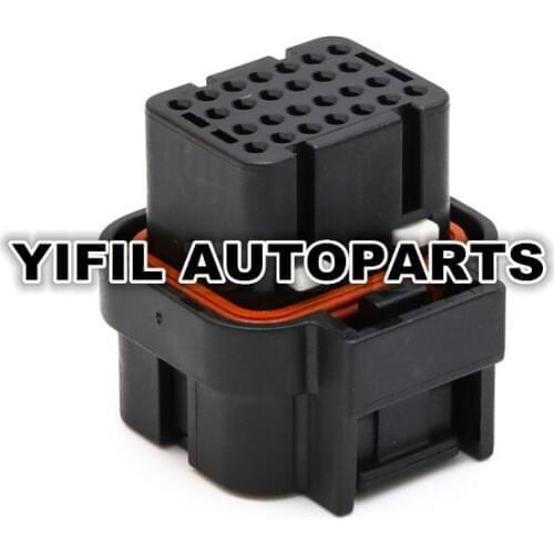 1/5/10pcs/lot 26 Pin/Way ECU Double Locking Dual Key Auto Computer Connector Oil Gas Electrical Plug For Tyco AMP 3-1437290-8