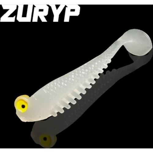 10 PCS 5.5cm1.3g Lifelike Fishing Soft Lures Silicone Bait Wobblers Leurre Souple Swimbaits Artificial Simulation Fishing Lure