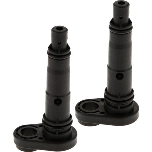 2PCS Black PCV Valve Standard V384 Fits for Acura MDX RDX ZDX 07-13