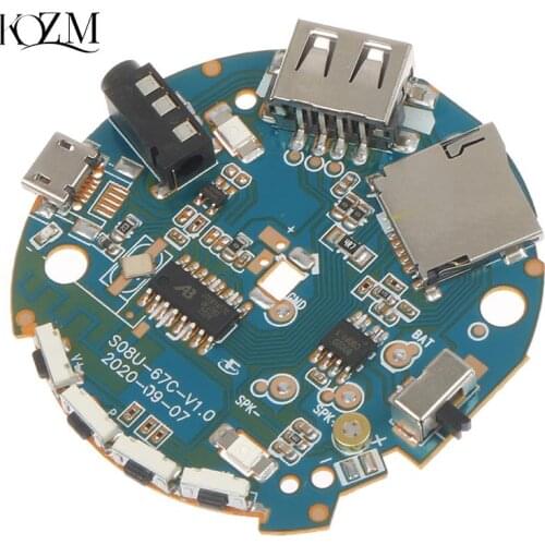 3.7-5V Multifunction Bluetooth Receiver Audio Amplifier Board MP3 Decoder
