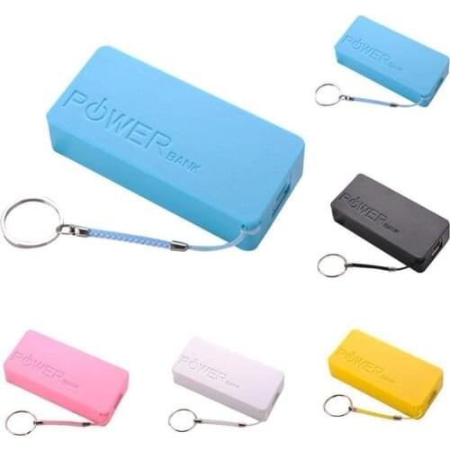 5600mAh 2X 18650 USB Power Bank Battery Charger Case DIY Box For iPhone Sumsang SmartPhone Cellphone Factory Price