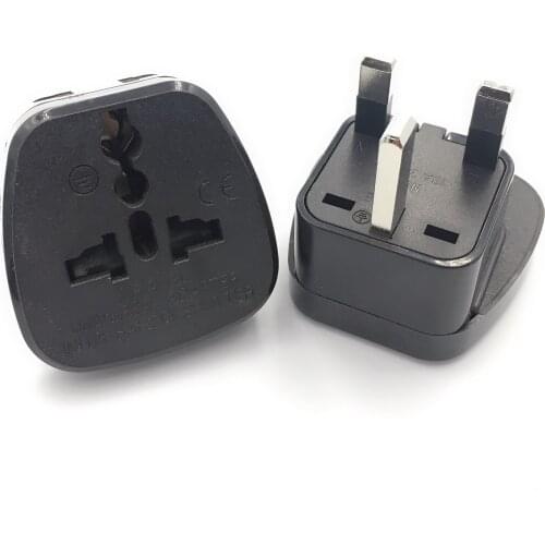 US AU EU BR IT To UK Plug Adapter Converter Electrical Socket British Ireland Cyprus Malta Malaysia Singapore Travel Adapter