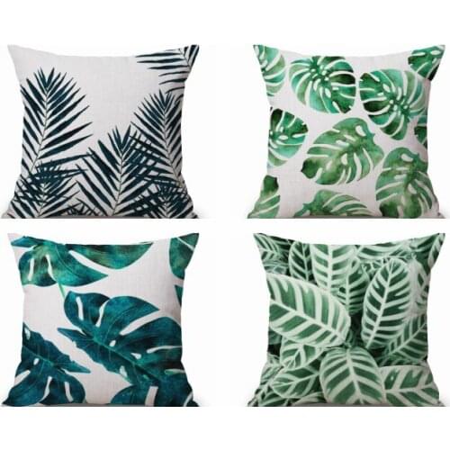 Vintage World Travel Soft Room Gifts Single Sides Printing Attractions Cotton Linen Pillow Case