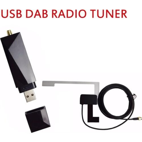 DAB Radio Tuner USB Receiver Stick For Android Car DVD Player Auto Radio Stereo Digital Audio Broadcasting Transmitter Antenna