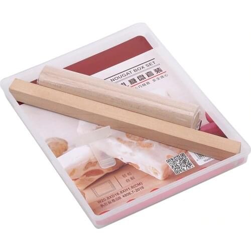 DIY Handmade Nougat Mold Tools Non-stick Mat Nougat Chocolate Candy Mold Kits Baking Pastry Tools Dessert Mold