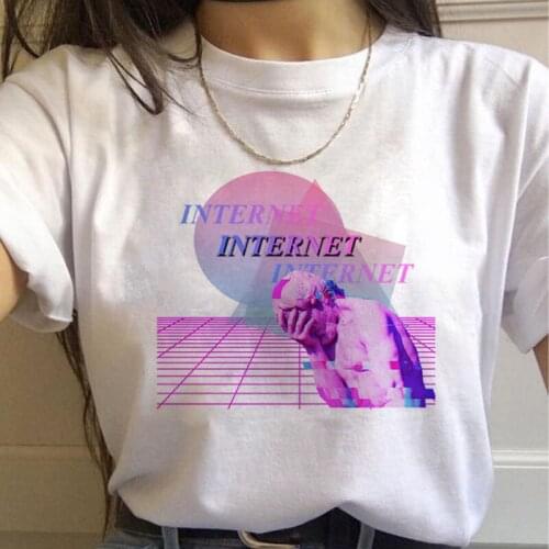 T Shirts Women Harajuku Ullzang Oversized T-shirts Funny Cartoon Tshirt Streetwea Kawaii Short Sleeve T-shirt Top Tee Clothes