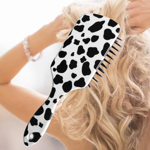 Comb Leopard Print High Temperature Resistant ABS Durable Material Women Cutting Hair Comb For Home Hair Brush Hairdressing