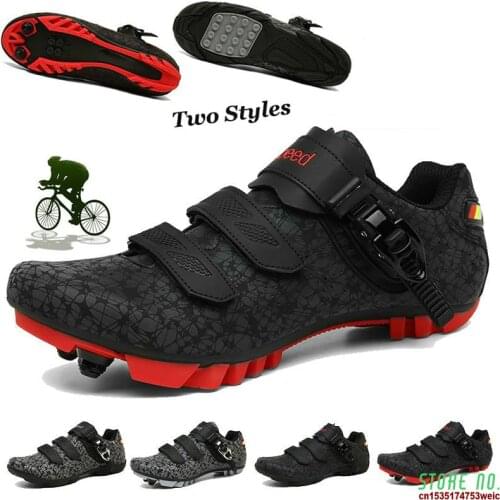 MTB Cycling Shoes Men Outdoor Sports sapatilha ciclismo Self-locking Nonslip Mountain Bike Sneakers Racing Women Bicycle Shoes