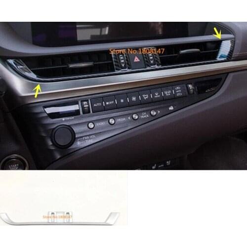 Car Garnish Cover Detector Trim Front Air Conditioning Outlet Vent For Lexus ES ES200 ES250 ES300 ES350 2018 2019 2020 2021