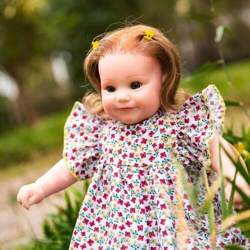 Hoomai 20" Girl Doll Reborn Cloth Body Reborn Baby Alive Reborn Bonecas Simulation Doll Collection Action Figure Toys