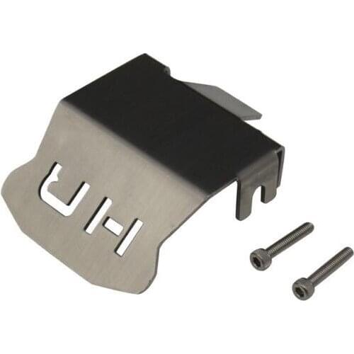 Hot Racing STRXF331CF Stainless Armor Skid Plate Front/Rear TRX 4