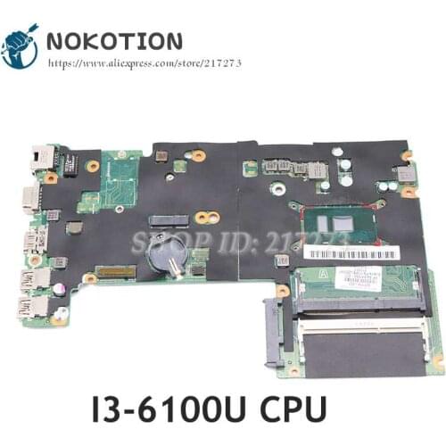NOKOTION 830935-001 830935-601 830936-001 DA0X61MB6G0 For HP ProBook 430 G3 440 G3 Laptop Motherboard I3-6100U CPU