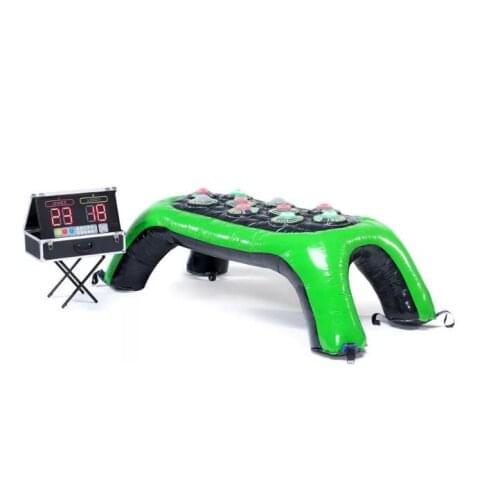 Newest IPS inflatable Interactive pop goes the weasel Green game Interactive Play Systems for sale