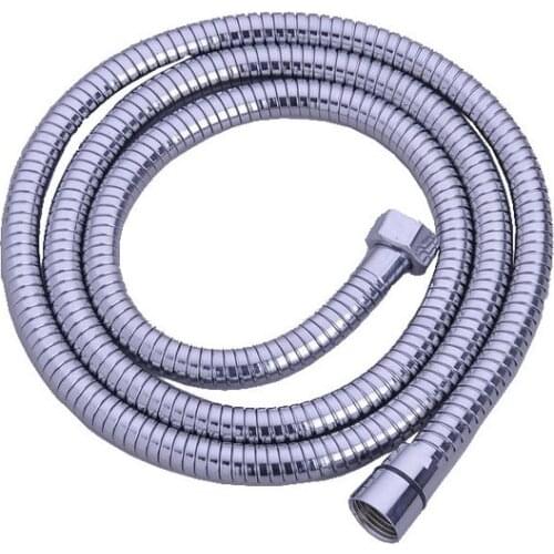 1.5m Polished Chrome Brass Flexible Bathroom Hand Held Shower Hose / Bathroom Accessory (Standard 1/2") mba010