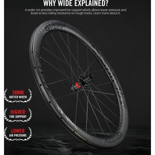 700C Carbon Wheelset Tubular 35/40/50mm 18K Carbon Bicycle Wheels Clincher Road Bike Wheels Self-lock Nipple Racing Wheelset