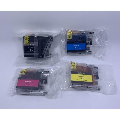 YOTAT 1set compatible ink cartridge LC569 LC565 for brother MFC-J2310 MFC-J2510 MFC-J3520 MFC-J3720