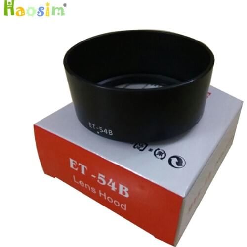 10pcs/lot ET-54B Lens Hood for eosm3/m5/m6m/m10 Canon EF-M 55-200mm f/4.5-6.3 IS STM camera with package box