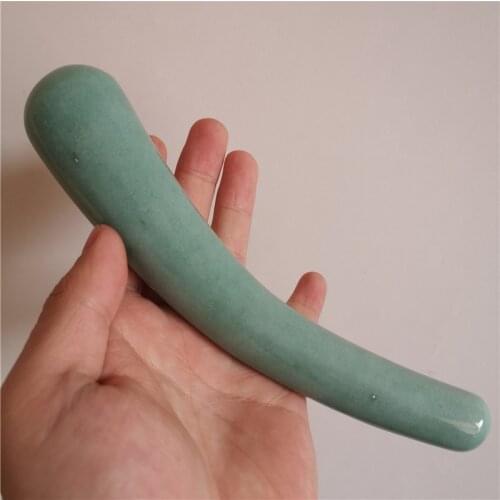18cm large natural aventurine stone crystal quartz wave massage wand goddess yoni pleasure reiki healing wand for her gift