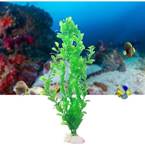25cm Fish Tank Simulated Aquatic Plants Aquatic Fake Water Plants Fish Tank Aquarium Bottom Landscape Grass Plant