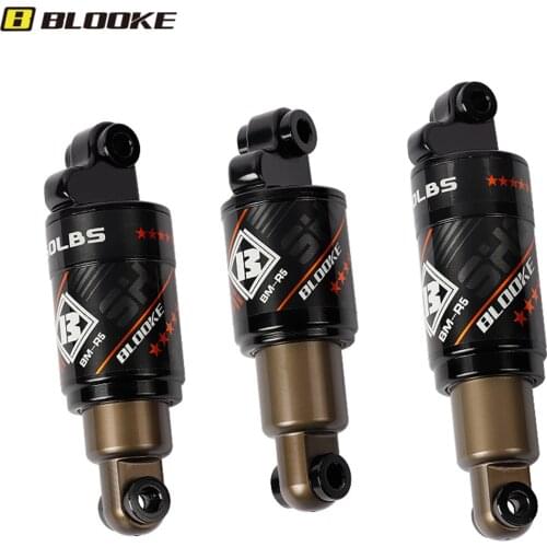 BLOOKE Mountain Bike Hydraulic Shock Absorber Rear Bladder Folding Bicycle Oil Spring Shock Absorption 120/150/165/190 Shock Mtb
