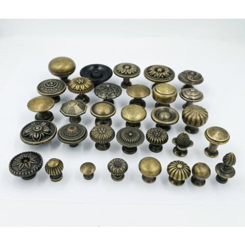 1x Antique Bronze kitchen cabinet drawer knobs dresser cupboard wardrobe furniture Pulls Handle Wooden Box Jewelry Box knobs