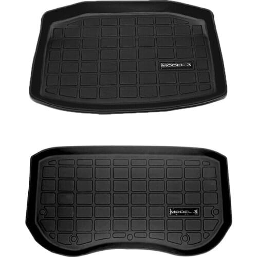 Car Front Trunk Mat For Model 3 Car Accessories TPE Waterproof Protective Pads