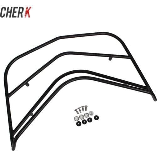 Cherk 1 Set Motorcycle Black Silvery Bike Luggage Rack Support Shelf Frame Fit For BMW K1600GTL 2011 2012 2013 2014 2015 2016