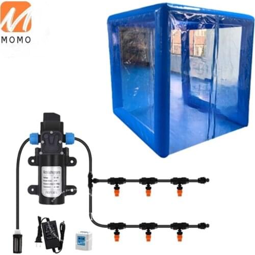 Disinfection spray system disinfection tunnel nebulizer with spray