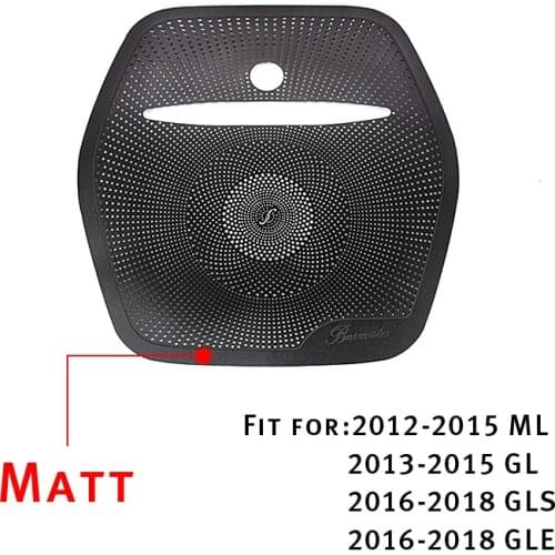 For Mercedes Benz GLE ML W166 GL X166 GLS Car Styling Car Loudspeaper Deco Car Audio Sticker Car Stereo Cover Auto Trim Interior