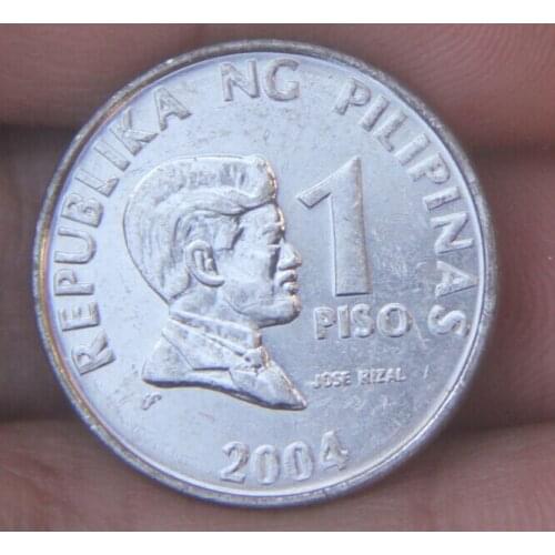Philippine 1 peso Asia Coins Old Original Infrequent Coin Commemorative Edition 100% Real Random Year