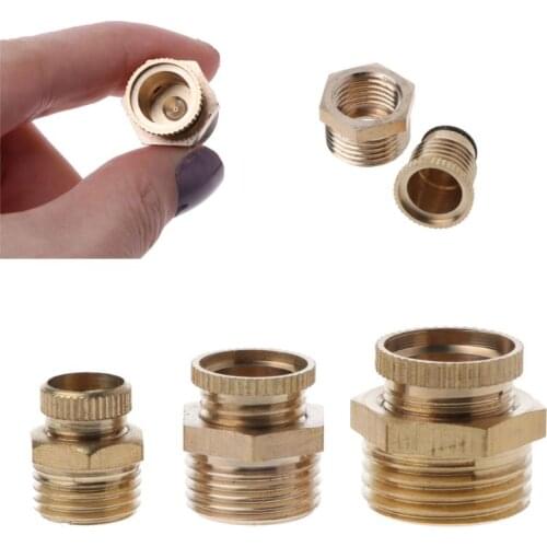 Air Compressor Tank Port Fittings NPT 1/4" 3/8" 1/2‘’ Solid Brass Male Thread Water Drain Safety Valve Replacement Part