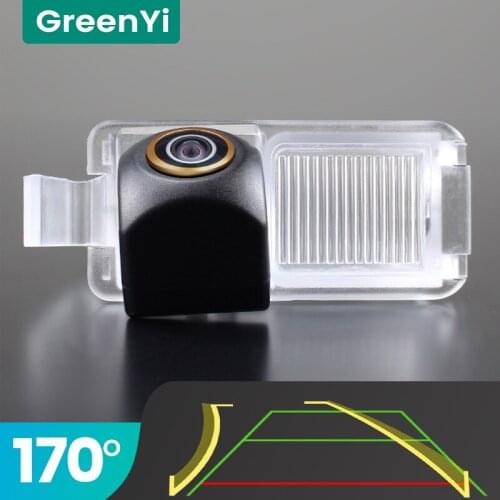 GreenYi Trajectory 170° AHD Car Rear View Camera for Chevrolet Caprice Cavalier Sail Cruze Camaro Night Vision Reverse 4 Pin