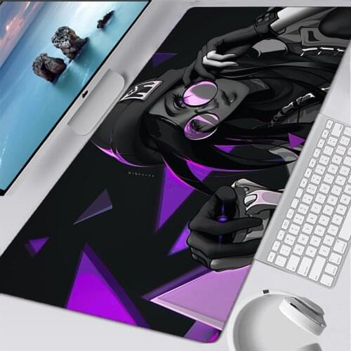 DIY Kawaii Computer Keyboard Mouse Pad Anime Gaming Accessories Table XXL Gabinete Gamer Carpet LOL Desk Mat Valorant Mousepad